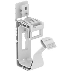 OBO Bettermann 2205404 Bundle Clip Light Grey 6mm Mounting Holes 1pc