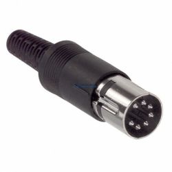 DIN wtyk 7 pin na przewód