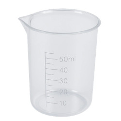 Kubek plastikowy z miarką 50ml - miarka kuchenna