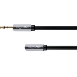 Kabel Jack 3,5st Wt.-Gn. 1m K&M Kruger&Matz, przedłużacz Jack