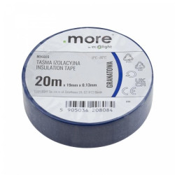 Taśma izolacyjna 19mm x 0,13mm GRANATOWA 20m 1szt.