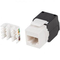Moduł keystone RJ45 UTP kat.6 nieekranowany beznarzędziowy LANBERG