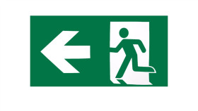 Piktogram Pv24 W Lewo 200X400 Iso7010 Bez Loga