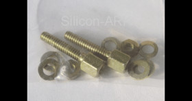 D-Sub extended screw lock set