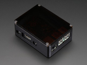 Adafruit Anidees Black Case w/ Smokey Top for Raspberry Pi B+/Pi 2/Pi 3