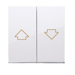 SIMON54 biały DKZP1/11 Klawisz żaluzjowy do SZP1M