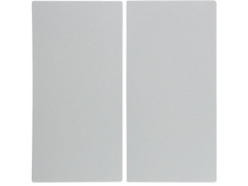 S.1/B.3/B.7 Klawisze do wyłączników 2-klawiszowych biały 16231909 HAGER