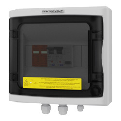 Rozdzielnica PV Fotowoltaiczna Solarna AC 1F B16 25A 300mA T1 T2 Doktorvolt DV-9481-FOT-264-AC