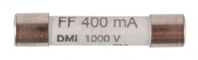 Bezpiecznik 0,4A/1kV 6x32 30kA do mierników BM252 BM257 BM805 BM806 BM905 BM878 105233