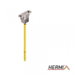 Uchwyt bednarki do ściany max 40x4mm l-200mm A2