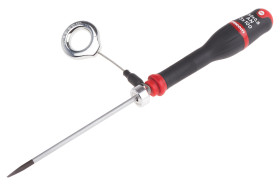 Standardowy wkrętak rozmiar końcówki: 3 mm, grot Płaska Facom długość ostrza: 100 mm Standardowy wkrętak