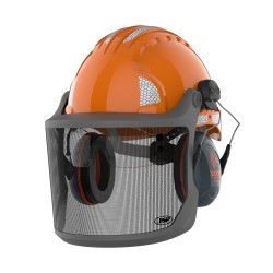 Kask ochronny, Pomarańczowy, ABS, Standardowy, EVOGuard