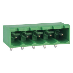 CamdenBoss CTB9358/5 5 Way 12A Pluggable Side Entry Header Closed 5.08mm Pitch