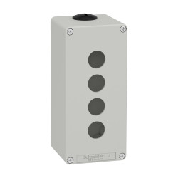 Obudowa uniwersalna Metal Harmony XAP 80 mm 80 mm wys. zew. 175 mm Schneider Electric IP65 IK07 Jasnoszary
