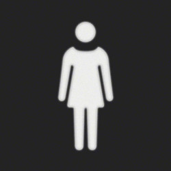 W.1 Folia do sygnalizatora świetlnego symbol /kobieta/ 19058002