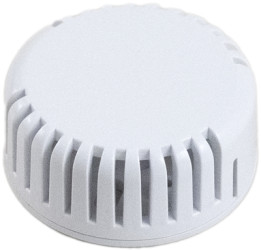 ABS miniature enclosure, (Ø x H) 45 x 20 mm, white, IP30, 1551V11WH