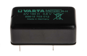 Akumulatory pastylkowe 3.6V V150H Pin płytki drukowanej NiMH