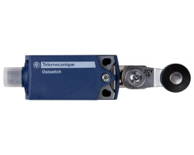 Wyłącznik krańcowy 1R 1Z migowy tworzywo dźwignia obrotowa M12 4-pinowe XCKP2118M12