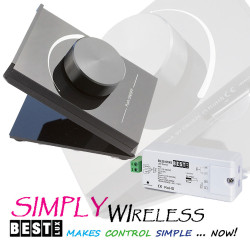 6 Zestaw sterowania 1 strefa oświetlenia LED z pilotem radiowym