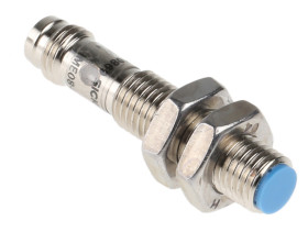 Czujnik zbliżeniowy M8 Indukcyjny 2 mm SICK Wpuszczany 10 → 30 V DC długość 41mm Gwintowany
