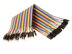 Przewody połączeniowe 40szt (męsko-żeńskie)