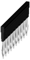 Mostek poprzeczny Weidmüller ZQV 4N/10 BK 2810830000, 20 szt.