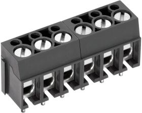 Zaciski śrubowe 2.50 mm² Ilość styków 7 PTR Hartmann 50100070121F Kolor producenta: szary 1 szt.