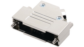 Osłona tylna D-Sub 15 -pinowe Cynk Proste Encitech Connectors Standardowy DE