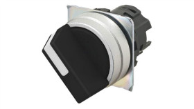 A22nz-2Mm-Nba Przełącznik: Obrotowy 22Mm Poz.Stab: 2 Czarny