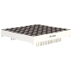 8x8 RGB Dot Matrix Display - Common Cathode, 60mm