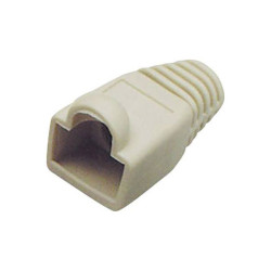 TruComponents 240025 Kink protection sleeve RJ45 plug Bend relief Grey