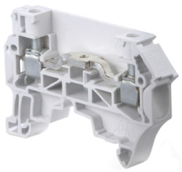 Blok zacisków przelotowych Entrelec poziomy: PojedynczyŚruba SNK raster: 8mm 24A 800 V AC