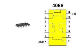 Układ scalony 4066/SMD