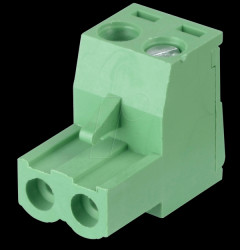 CTB9202/2 Plug-in screw terminal - 2-pin, RM 5 mm, 0°.