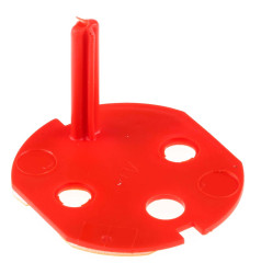 kolor Czerwony, 1-krotna, Legrand