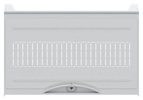 Striebel & John 2CPX054047R9999 Osłona pola licznika Ilość rzędów 1 1 szt.