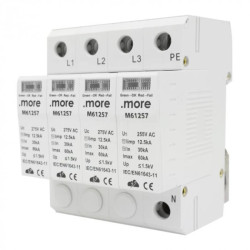 OGRANICZNIK PRZEPIĘĆ 3P+N 30KA B+C