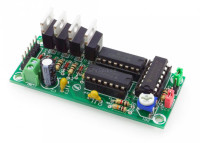 VAVT1314B Sterownik silnika krokowego (Zestaw do montażu) AVT1314B