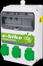 9134248 E-bike docking station, 3 ports
