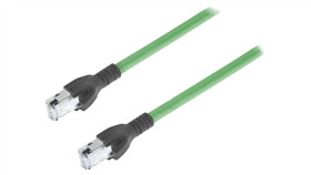 Ca00730.00C01 Patch Cord Sf/Utp 5E Linka Cu Frnc Zielony 1M 22Awg Żyły: 4