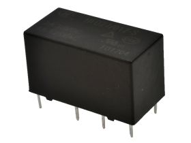 Przekaźnik; elektromagnetyczny miniaturowy; HFD27-012-S (JRC27F); 12V; DC; 2 styki przełączne; 1A; 125V AC; 2A; 30V DC; do druku
