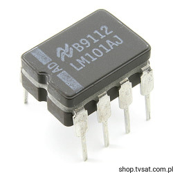 LM101AJ OPERATIONAL AMPLIEFIER DIP8C NSC