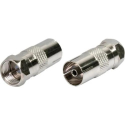 Złącze wt. F - gn. antenowe LB0200 Libox