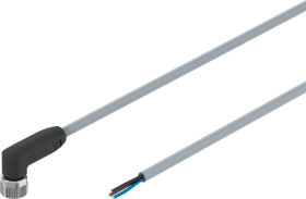 Kabel do siłownika/czujnika Złącze A M8 liczba rdzeni 3 długość 2.5m Rodzaj A Męskie