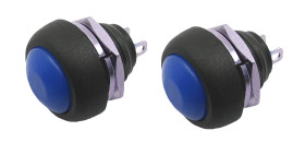 Opencircuit PBS-33B Tactile Push Buttons 12mm - Blue - 2 pcs