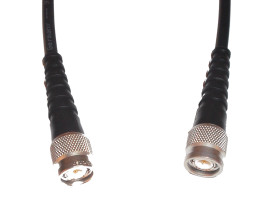 Kabel koncentryczny złącze A TNC złacze B TNC długość 500mm typ kabla RG58 Z zakończeniem