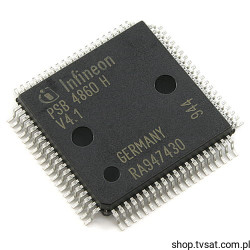 PSB4860H-V4.1 Ansvering Machine IC SMD-QFP80 INFINEON