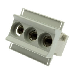 Podstawa bezpiecznikowa D01 3P 16A porcelanowa TFN01C