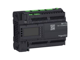 Modicon M172 Sterownik PLC HVAC 12 DI 12 AI 12 DO 6 AO wyświetlacz CAN RS485 USB mini B TM172ODM42R SCHNEIDER ELECTRIC