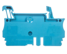 Złączka szynowa przelotowa 2-przewodowa 2,5mm2 niebieska ATEX ZDU 2.5 BL 1608520000